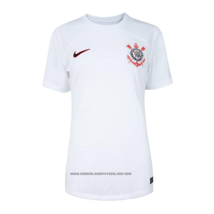 Camisola Corinthians 1º Mulher 2023